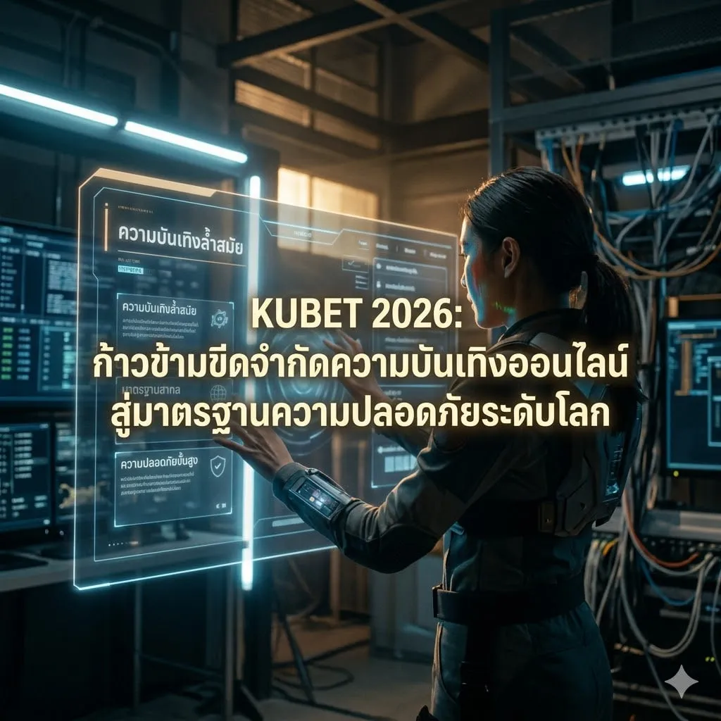 KUBET 2026: ก้าวข้ามขีดจำกัดความบันเทิงออนไลน์ สู่มาตรฐานความปลอดภัยระดับโลก