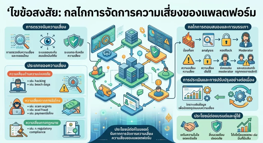 กลไกการจัดการความเสี่ยงของแพลตฟอร์ม
